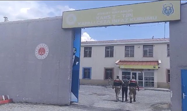 Kars'ta hakkında 4 yıl hapis cezası bulunan 1 kişi yakalandı