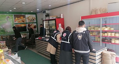 Kars'ta işyerleri denetlendi