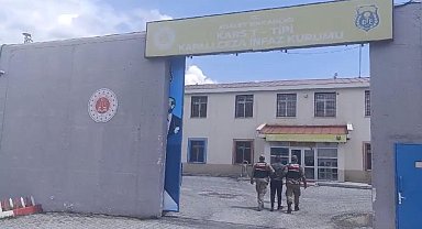 Kars'ta kesinleşmiş hapis cezası bulunan 1 kişi yakalandı