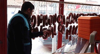 Kasaplarda gıda güvenliği denetimi devam ediyor