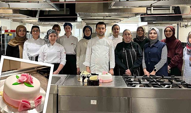 KASEM'de Kendi Yaş Pastalarını Yapıp Sertifika Aldılar