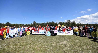 Kastamonu'da çocuklar uçurtma şenliğinde buluştu