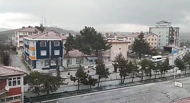 Kastamonu'da dolu yağışı etkili oldu