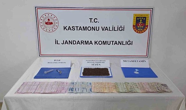 Kastamonu'da uyuşturucu operasyonu: 1 tutuklama