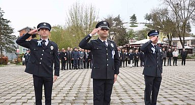 Kavak'ta Polis Haftası töreni