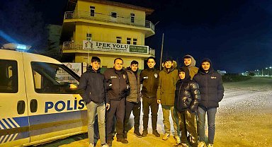Kavga ihbarına giden çarşı ve mahalle bekçilerine pastalı kutlama