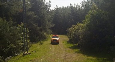 Kayıp motorcu ormanlık alanda kafasından vurulmuş halde bulundu