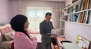 Kaymakam Ateş, öğrencilere misafir oldu