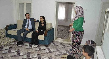 Kaymakam Ateş, öğrencilerin misafiri oldu