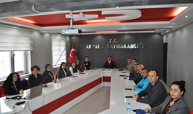 Kaymakam Demirtaş kurum amirleriyle buluştu