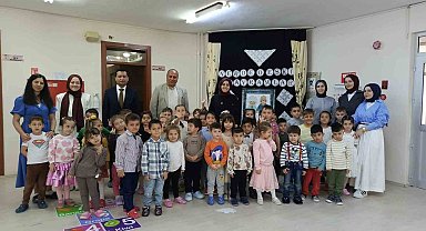 Kaymakam Kılıç, minik öğrencilerle bir araya geldi