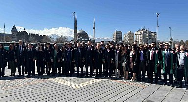 Kayseri Barosu Başkanı Özsoy: "Kayseri Barosu büyük Türk Milleti'ne hizmet için buradadır"