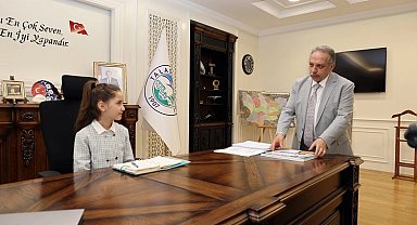 Kayseri Talas Belediyesi miniklere emanet