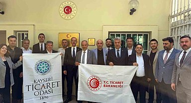 Kayseri Ticaret Odası iki ayrı heyetle Özbekistan ve Çin'e eş zamanlı çıkarma yaptı
