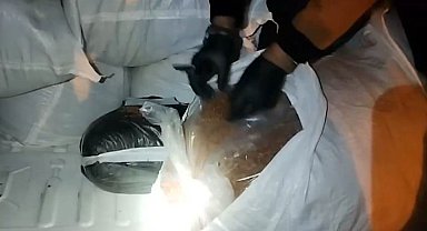 Kayseri'de 1 ton 360 kilo kaçak tütün ele geçirildi