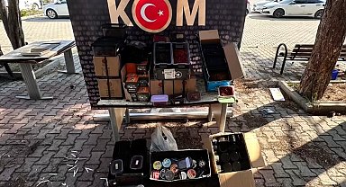 Kayseri'de 58 kilo kaçak tütün ele geçirildi