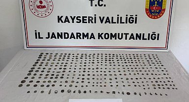 Kayseri'de tarihi eser operasyonu