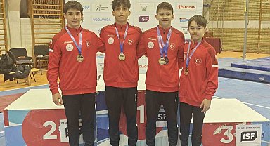 Kayserili sporcudan Sırbistan'da çifte madalya