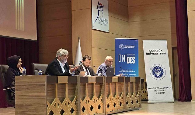 KBÜ'de dezenformasyonla mücadele çalıştayı düzenlendi