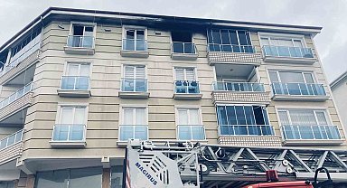 Keçiören'deki ev yangınında 5 kişi dumandan etkilendi