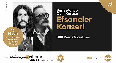 Kent Orkestrası'ndan 'Türk Müziği Efsaneleri' konseri