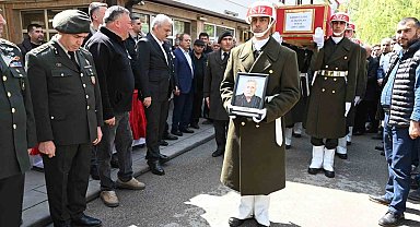 Kıbrıs gazisi son yolculuğuna uğurlandı