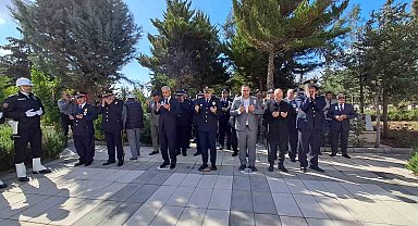 Kilis'te Polis Teşkilatı'nın 180'inci yılında şehitler anıldı