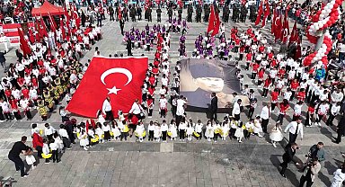 Kırıkkale'de 23 Nisan coşkuyla kutlandı