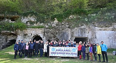 Kırklareli'nde "Sağlık Rotası Doğa Yürüyüşü" yapıldı