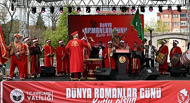 Kırklareli'nde Roman vatandaşlar spor ve konserde etkinliğinde buluştu