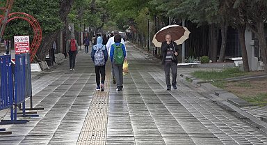 Kırklareli'nde sağanak yağış etkili oldu