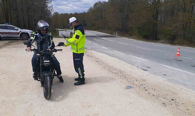 Kırklareli'nde trafik denetimi: 470 sürücüye işlem yapıldı