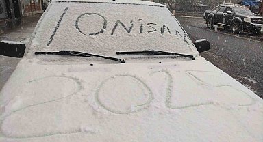 Kış geri geldi, Ardahan beyaza büründü