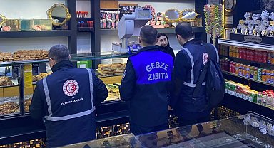 Kocaeli Gebze'de zabıta denetimlerine devam
