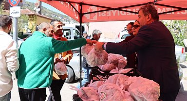 Kocaeli İzmit'in üretimi mantarlar halkla buluşuyor