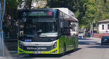 Kocaeli otobüs ve tramvaylarına 'Şampiyon Kocaelispor' yazdı