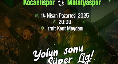 Kocaeli'de kalpler sahada, coşku meydanda