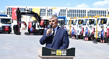 Konya KOSKİ'ye 100 milyon TL'lik 24 yeni araç