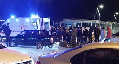 Konya'da devrilen motosikletteki 2 kişi yaralandı