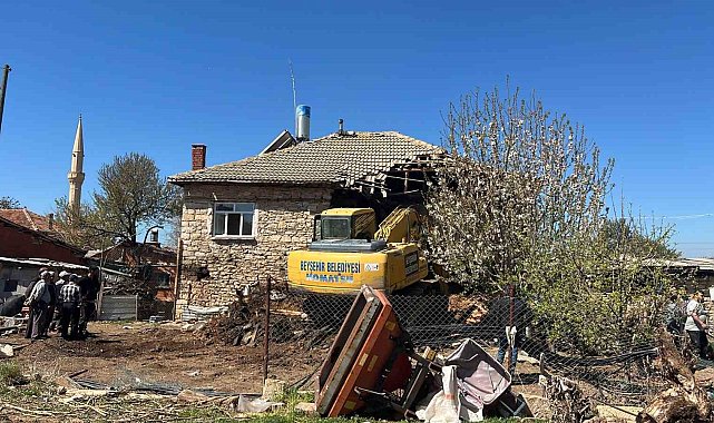 Konya'da ev yangını