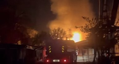 Konya'da Kömürcüler Sitesi'nde yangın paniği