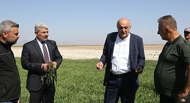 Konya'da şeker pancarı ekimi başladı
