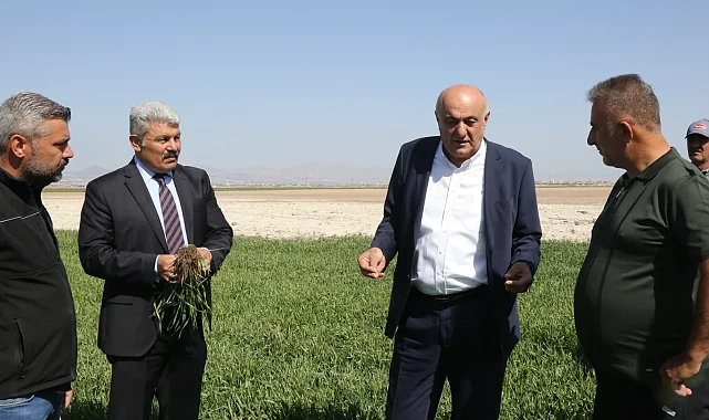 Konya'da şeker pancarı ekimi başladı