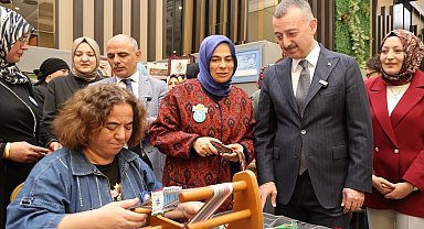 Körfez ilçe sergisinde Türk Dünyası rüzgârı esti