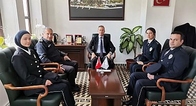 Köyceğiz İlçe Emniyet Müdürlüğü'nden Kaymakam Maslak'a ziyaret