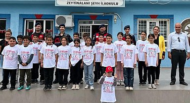 Köyceğiz Jandarması öğrencilerin yüreklerini ısıttı