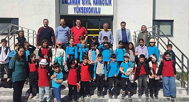 Köyceğizli öğrenciler Dalaman'da incelemelerde bulundu