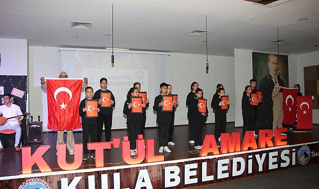 Kula'da Kut'ül Amare Zaferi'nin 109.yılı kutlandı