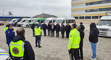 Kütahya'da okul servis araçlarına yönelik denetimler sürüyor
