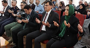 Kütahya'da şehit ve gaziler için mevlit programı